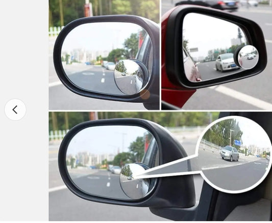 Car Exterior Accessories Adjustable Outside Rear View Car Blind Spot wide angle mirror 360 rotation