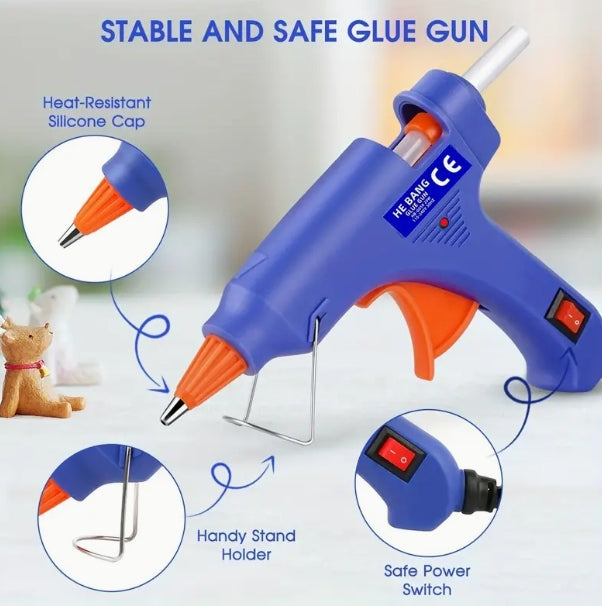 safe and efficient corded hot melting glue guns for handicraft home decoration✨✨✨