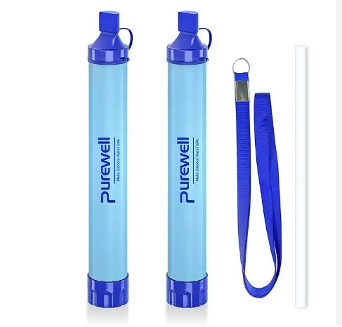 PUREWELL Outdoor Emergency Water Filter, Wild Emergency Filter, Water Purifier For Outdoor Camping And Picnic🔥🔥